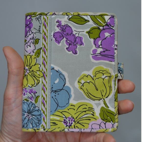 Vera Bradley Floral Travel Passport Wallet - Picture 2 of 8